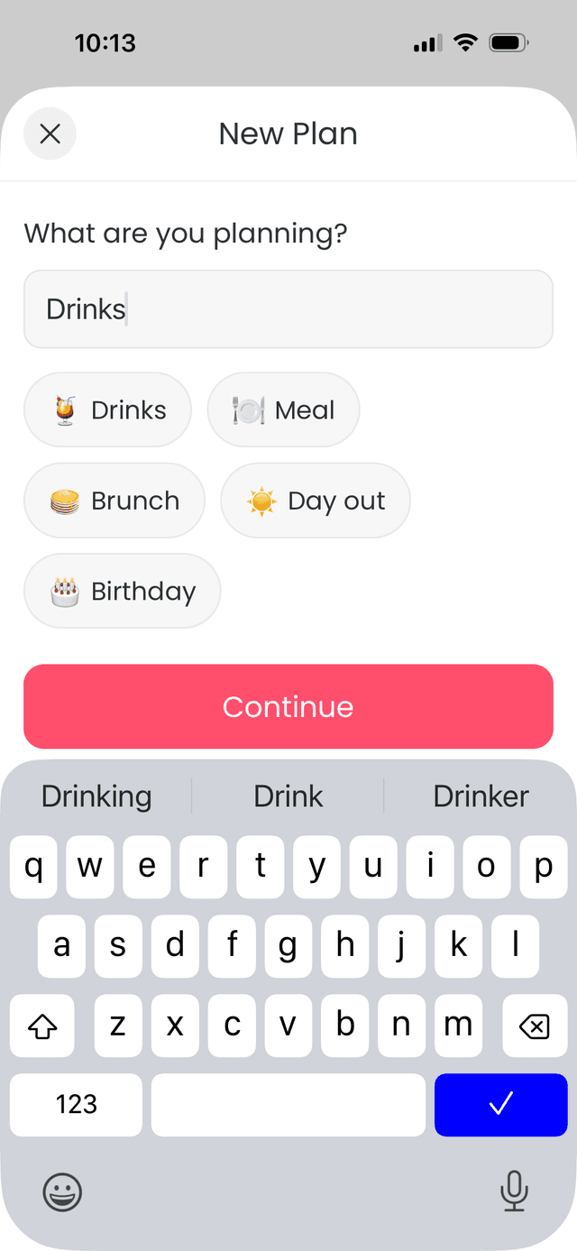 Create a plan in Qoowe